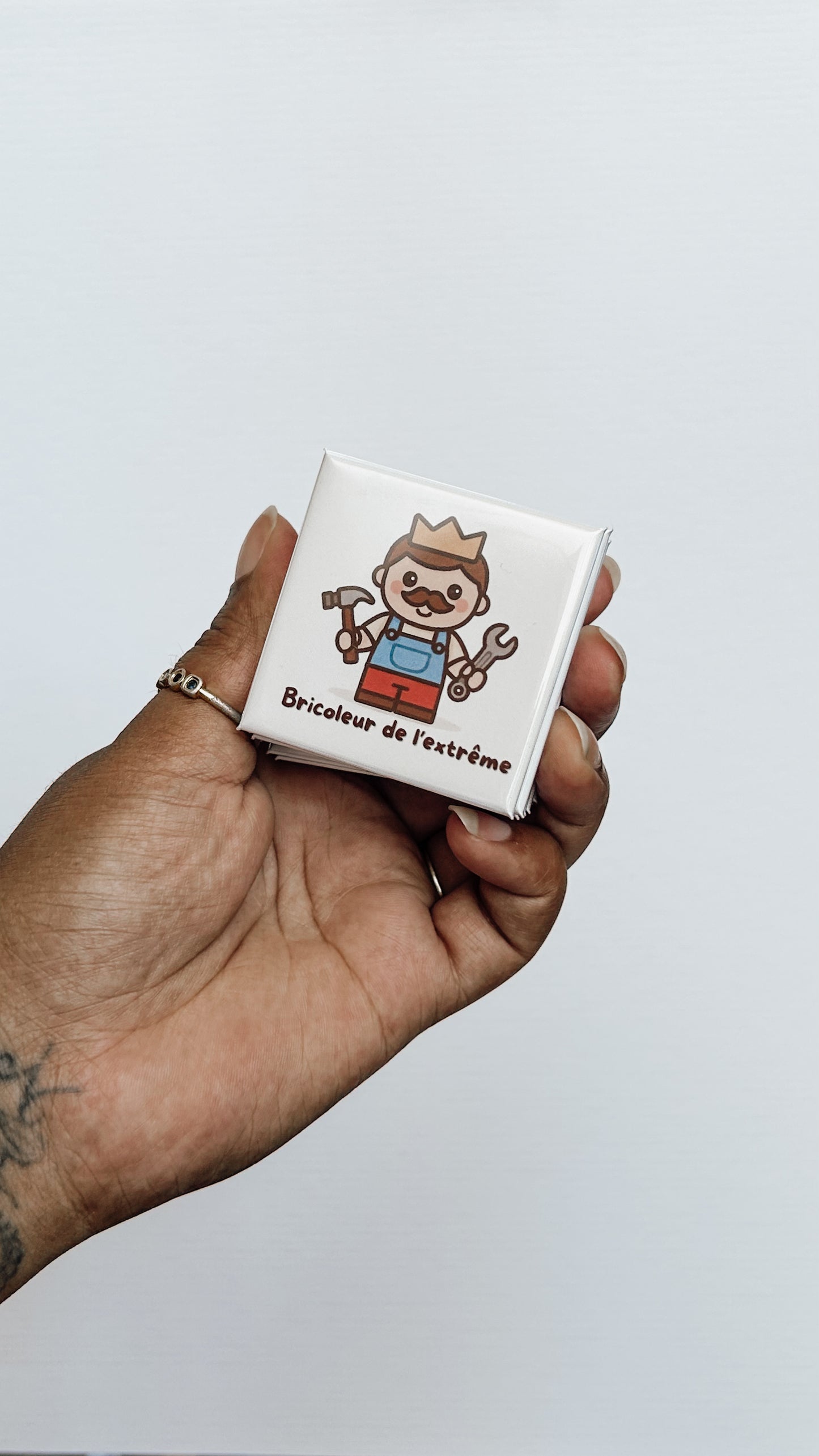 Magnet fête des pères: Cadeau personnalisé et prêt à offrir