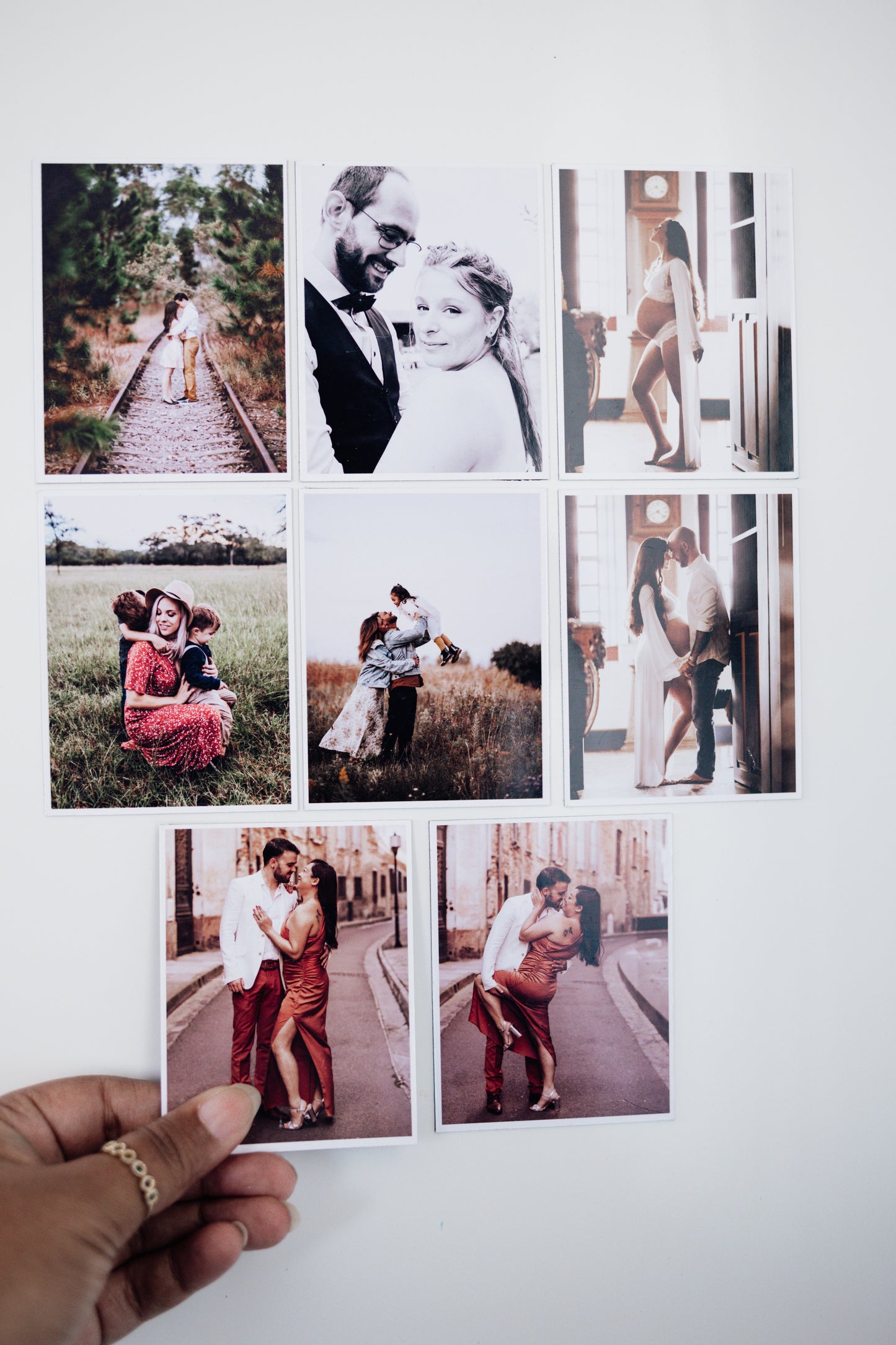 photo de 8 magnets souples classiques format 7x9 cm