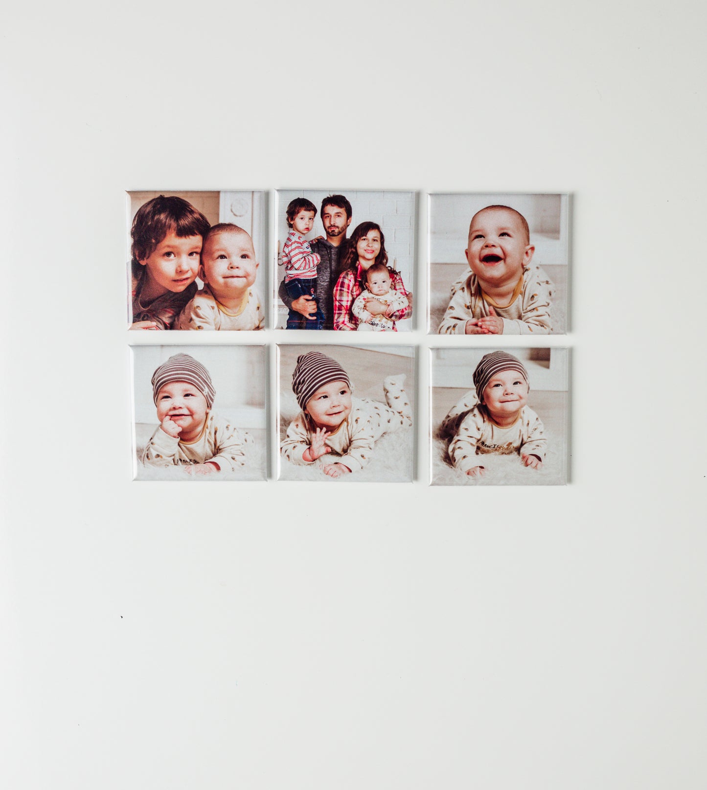 magnets photo personnalisé lot de 6 magnets