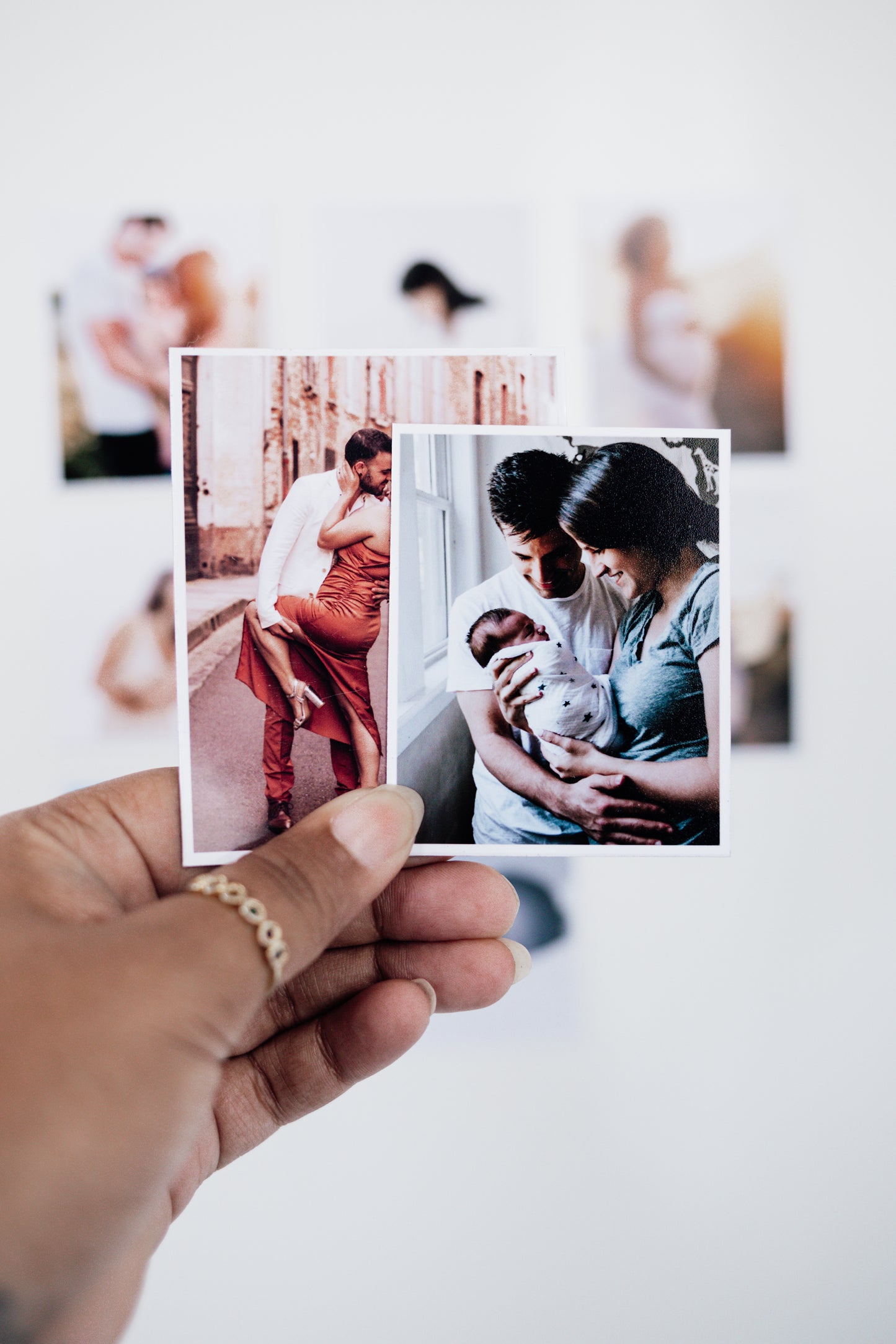 photo portrait des deux formats des magnets souples classiques