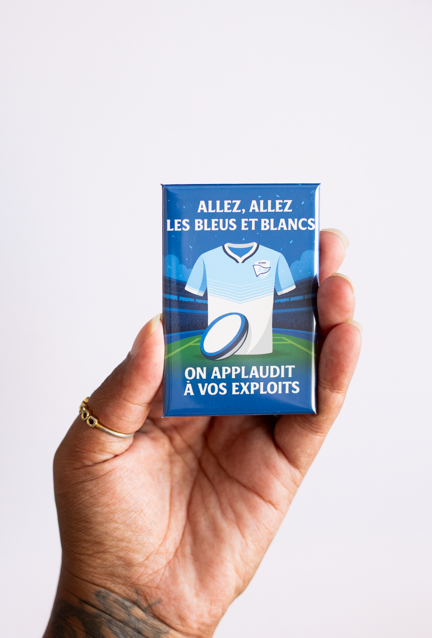 photo magnet rugby top14 equipe aviron bayonnais