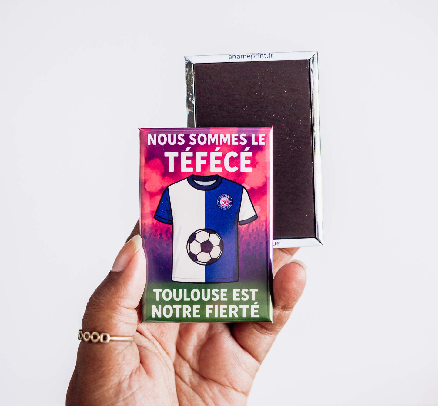 magnet rectangle foot tfc saison 2025-2026