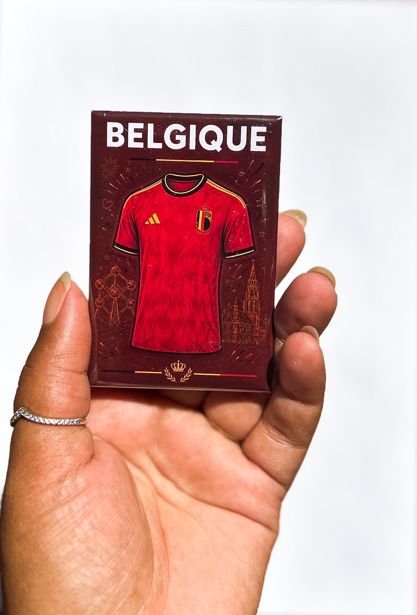 Magnet rectangle Coupe du Monde 2026 : Affiche les couleurs de ton équipe favorite