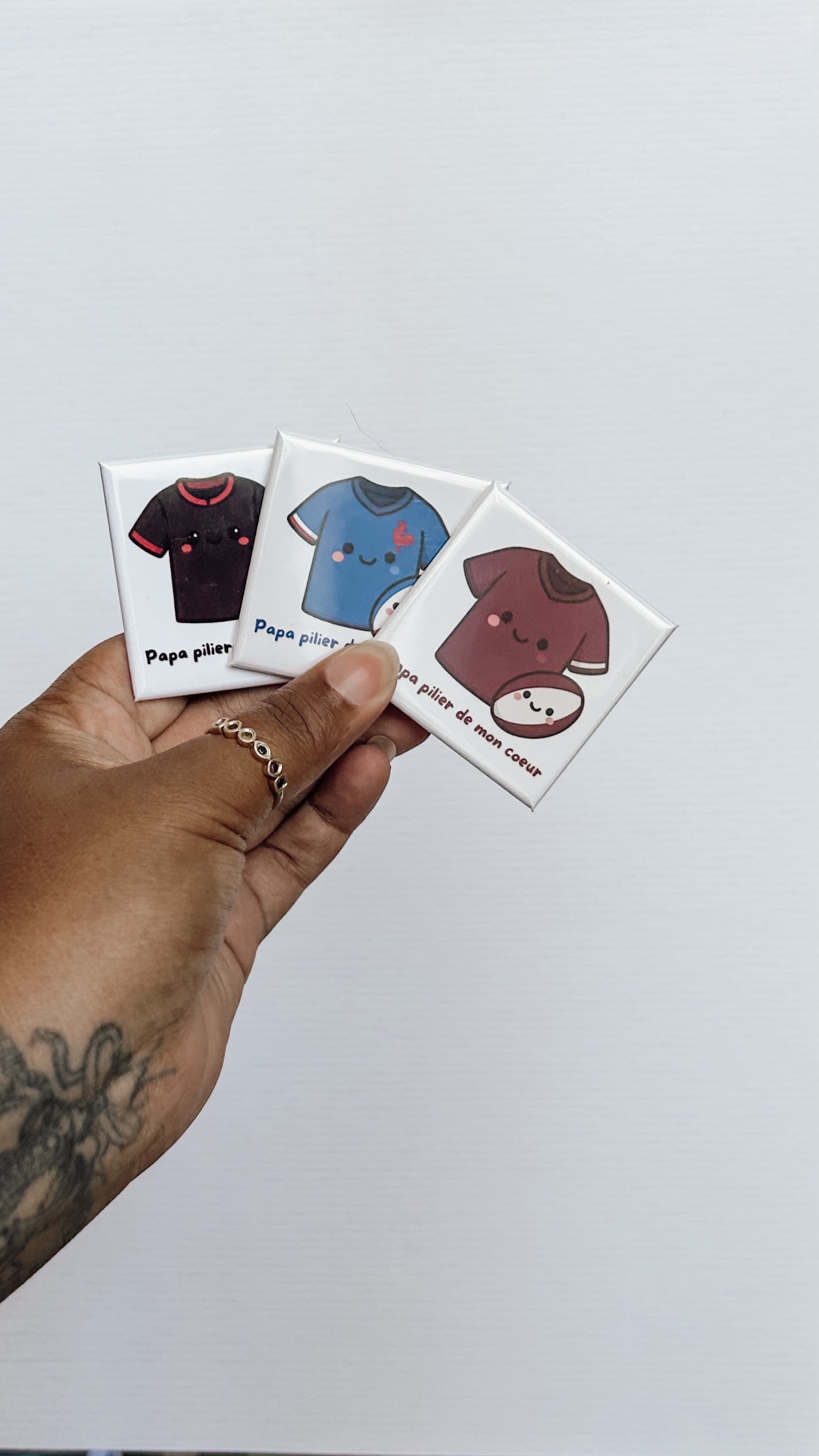 Magnet fête des pères: Cadeau personnalisé et prêt à offrir