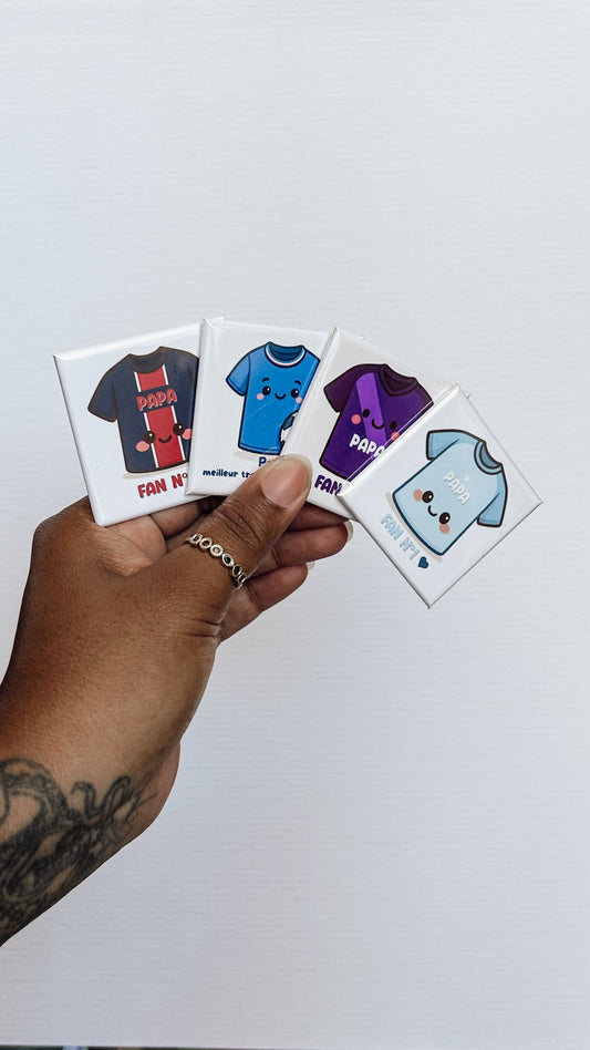Magnet fête des pères: Cadeau personnalisé et prêt à offrir