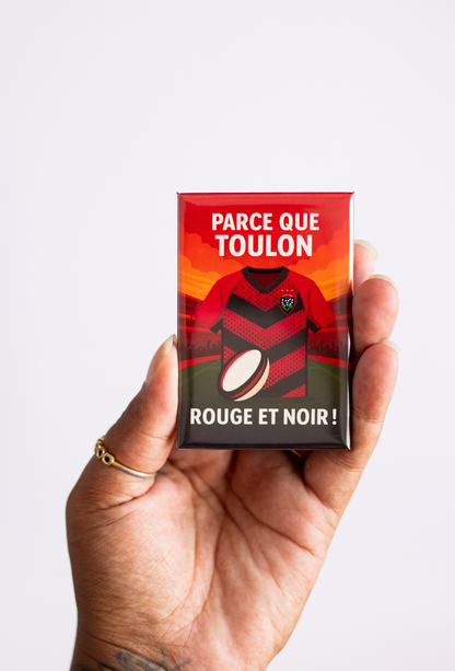 photo magnet rugby top 14 équipe rc Toulon