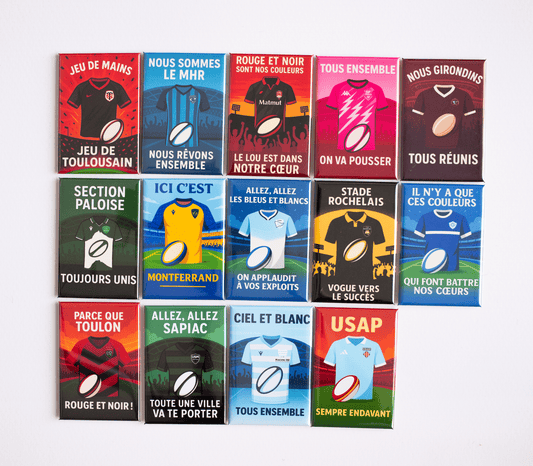photo magnet collection complete rugby top 14